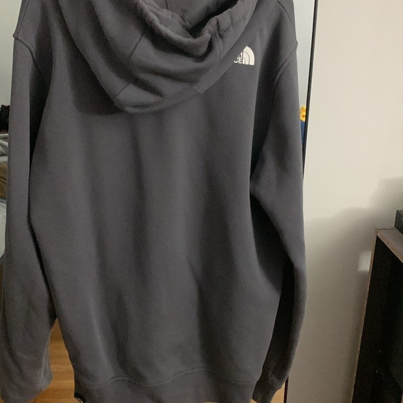 North face Hoodie men’s Medium Grey - Picture 2 of 2